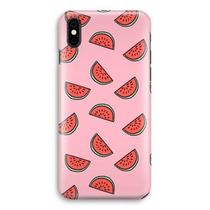 Watermeloen: iPhone Xs Volledig Geprint Hoesje