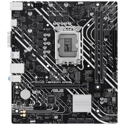 Asus PRIME H610M-K ARGB Moederbord Socket Intel LGA 1700 Vormfactor Micro-ATX Moederbord chipset Intel® H610