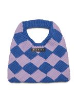 Marni Kids sac à patch logo - Violet - thumbnail