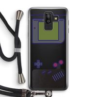 Game On: Samsung Galaxy J8 (2018) Transparant Hoesje met koord