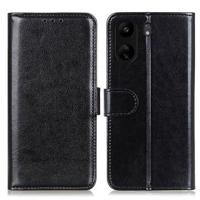 Xiaomi Poco C65/Redmi 13C Portemonnee Hoesje met Magneetsluiting - Zwart