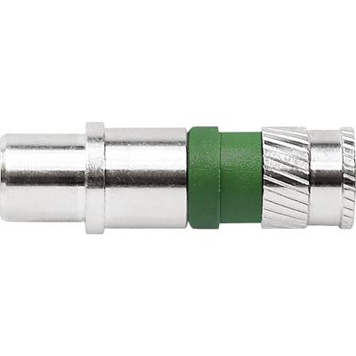 Coax-IEC-koppeling compressie