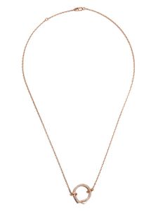 Repossi collier Antifer en or rose 18ct orné de diamants - Argent