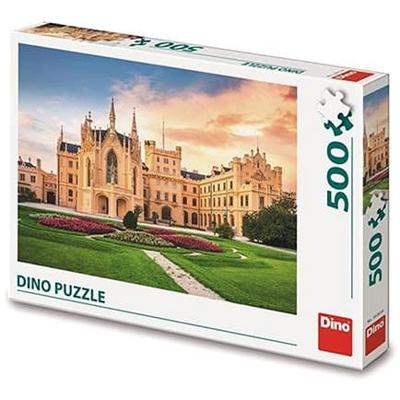 DinoToys Dino puzzel - kasteel letnice in tsjechië - 500 stukjes