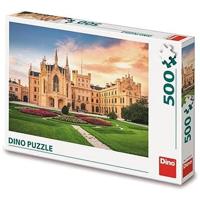 DinoToys Dino puzzel - kasteel letnice in tsjechië - 500 stukjes