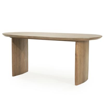 Eleonora Eettafel 'Dex' Eiken, 180 x 90cm, kleur Bruin
