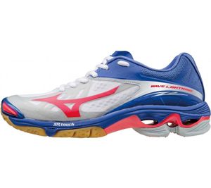 Mizuno Wave Lightning Z2 Women Blauw Zilver Wit Roze