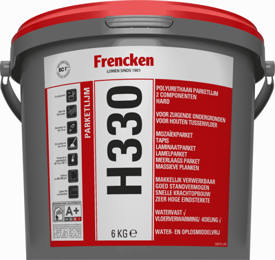 Frencken Parketlijm H330 2K 6kg Emmer