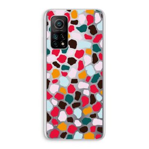 Colored Giraffe: Xiaomi Mi 10T 5G Transparant Hoesje