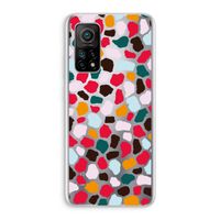 Colored Giraffe: Xiaomi Mi 10T 5G Transparant Hoesje
