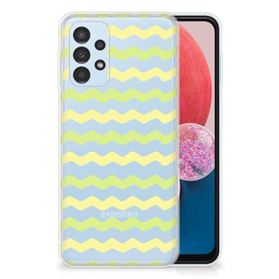 Samsung Galaxy A13 4G | TPU bumper | Waves Yellow