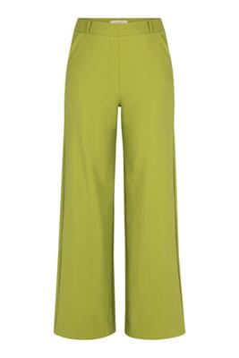 Lexie bonded trousers - dark lime - 13487