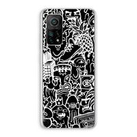 Vexx Black Mixtape: Xiaomi Mi 10T 5G Transparant Hoesje
