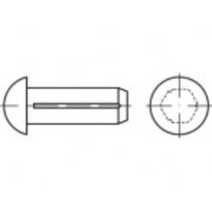 TOOLCRAFT TO-5378976 Halfronde kerfnagel 2 mm RVS A2 100 stuk(s)