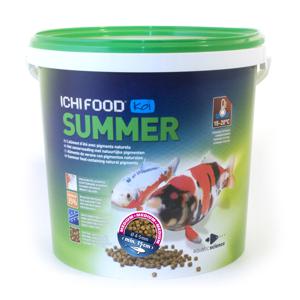 Ichi Food Zomer Vijvervoer 4-5 mm Pellets - Voeding voor Kleur & Vitaliteit, 2Kg