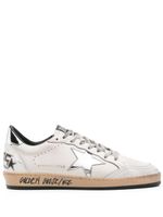 Golden Goose baskets Ball Star en cuir - Blanc