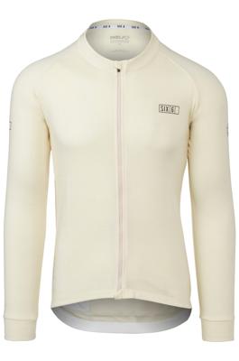 AGU Merino Fietsshirt Lange Mouwen SIX6 Heren - Undyed - S