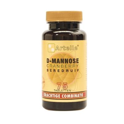 Artelle D-Mannose Tabletten Cranberry/Beredruif 75Tabletten