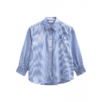 FreeQuent - Blauw | Dames | Top | Blauw | L | regular | Kamst mode