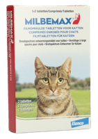 Milbemax Tabletten Kat Groot 2 tabl. >2kg