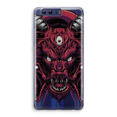 Hell Hound and Serpents: Honor 9 Transparant Hoesje