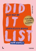 Did it list voor koppels: maak jullie reverse bucketlist (Hardback)
