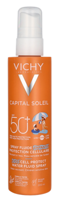 Vichy Capital Soleil Kids Cell Protect Fluid Spray SPF50+ 200 ml
