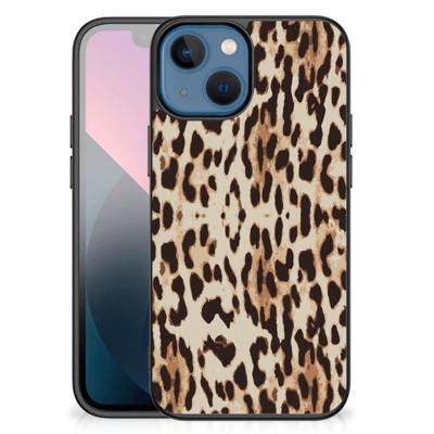 Apple iPhone 13 mini Dierenprint Telefoonhoesje Leopard
