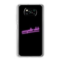 Vice Black: Xiaomi Poco X3 Pro Transparant Hoesje