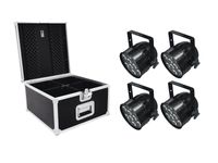 EUROLITE Set 4x LED PAR-56 QCL Short sw + PRO Case - thumbnail