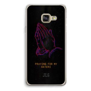 Praying For My Haters: Samsung Galaxy A3 (2016) Transparant Hoesje