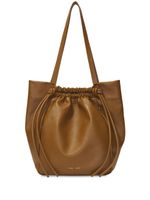 Proenza Schouler sac à main en cuir à lien de resserrage - Marron - thumbnail