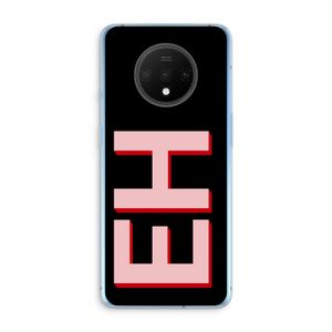 Monogram: OnePlus 7T Transparant Hoesje