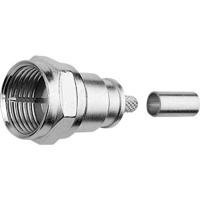 Telegärtner 100025626 100025626 F-connector Stekker, recht 75 Ω 1 stuk(s)