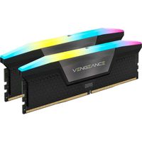 Corsair 32 GB DDR5-6000 Kit werkgeheugen CMH32GX5M2B6000Z30K, Vengeance RGB, EXPO, XMP - thumbnail