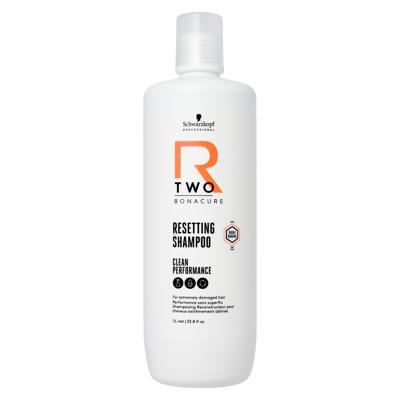 Schwarzkopf BonaCure Clean Performance R-Two Resetting Shampoo 1000ml | Voor Beschadigd Haar