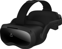 HTC VIVE Focus 3 Op het hoofd gedragen beeldscherm (HMD) Zwart - thumbnail