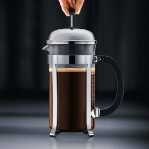 Koffiepot met Zuiger Bodum Chambord Roestvrij staal 1,5 L