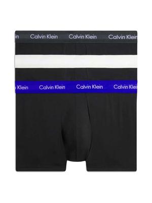 Calvin Klein - 3p Low R. Trunk - Cotton Stretch - H4X, Maat:XL