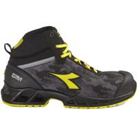 Diadora Werkschoen Shark Stable Imp Mid S3S 181157 | Zwart/Geel | Maat 45 - 8053607617944