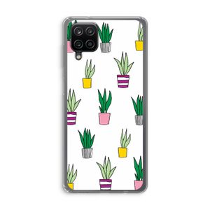 Sanseveria: Samsung Galaxy A12 Transparant Hoesje