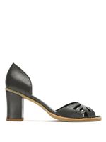 Sarah Chofakian escarpins en cuir - Gris - thumbnail