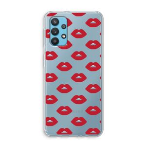 Lips: Samsung Galaxy A32 4G Transparant Hoesje