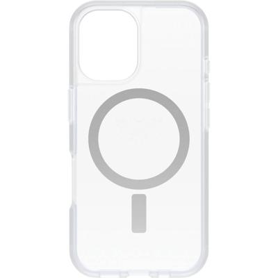 Otterbox React Backcover Apple iPhone 16 Transparant Inductieve lading, MagSafe compatible