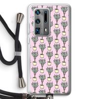 Boompje: Huawei P40 Pro Plus Transparant Hoesje met koord