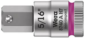 Wera 8740 A 05003389001 Inbus Dopsleutelinzetstuk 5/16 1/4 (6.3 mm)