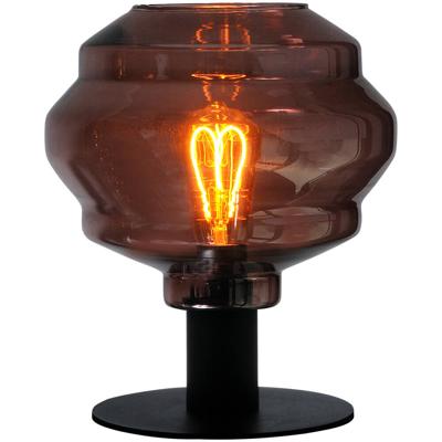 Masterlight TafellampPorto met Ball red glas - 4711-05-05-03-1