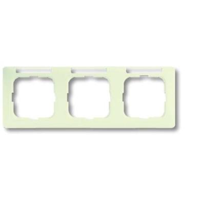 Busch-Jaeger 2CKA001754A4097 Frame 3-voudig Duro 2000 SI Lineair Parel-wit, Crème-wit 1 stuk(s)