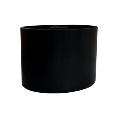 Meubelpoot zwart rond Ø 5 cm en hoogte 3,5 cm van kunststof