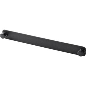 Renkforce RF-4746694 10 inch, 19 inch Frontplaat voor patchkast 1 HE Vast inbouw Geschikt voor kastdiepte: vanaf 300 mm Zwart